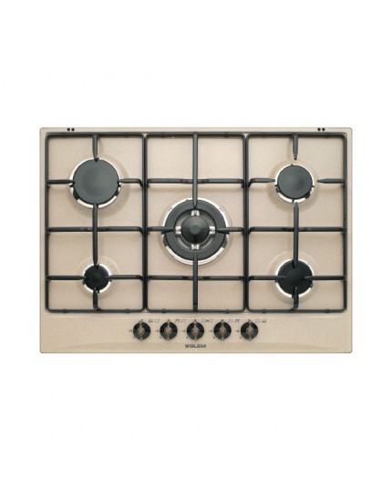 Glem Gas GT755SA piano cottura Sabbia Da incasso 70 cm 5 Fornello(i)