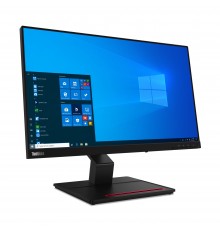 Lenovo ThinkVision T24t-20 LED display 60,5 cm (23.8") 1920 x 1080 Pixel Full HD Touch screen Capacitivo Nero