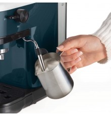 Ariete 1399 Macchina da caffè espresso Snow White, Per polvere e cialde ESE, 1300 W, Capacità 1,1L, 15 bar di pressione, Filtro
