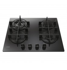 Candy Moderna CVG6BR4WTB Nero Da incasso 60 cm Gas 4 Fornello(i)
