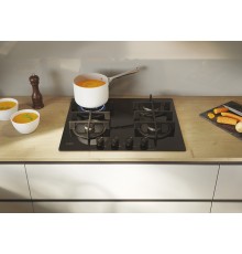 Candy Moderna CVG6BR4WTB Nero Da incasso 60 cm Gas 4 Fornello(i)