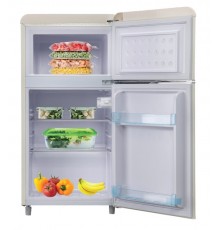 DCG Eltronic MF100CCDP frigorifero con congelatore Libera installazione 100 L Crema