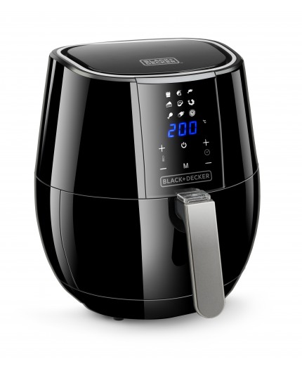 Black & Decker BXAF3500E friggitrice Singolo 3 L Indipendente Friggitrice ad aria calda Nero