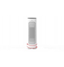 Argoclima Homer Interno Nero, Bianco 2000 W Riscaldatore ambiente elettrico con ventilatore