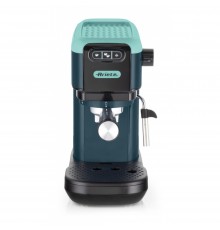Ariete 1399 Macchina da caffè espresso Light Aquamarine, Per polvere e cialde ESE, 1300 W, Capacità 1,1L, 15 bar di pressione,