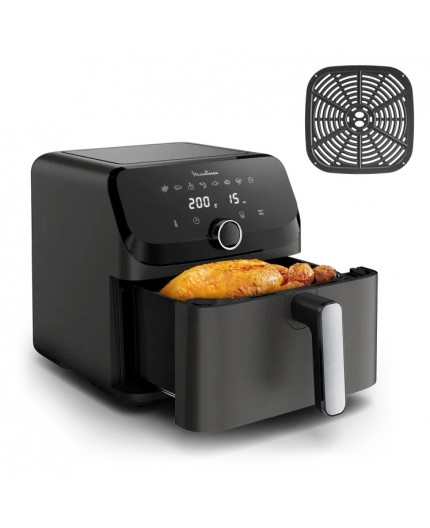 Moulinex Easy Fry Mega Friggitrice ad aria Coal Grey 7.5L EZ855HF0