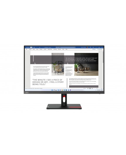 Lenovo ThinkVision S27i-30 LED display 68,6 cm (27") 1920 x 1080 Pixel Full HD Grigio