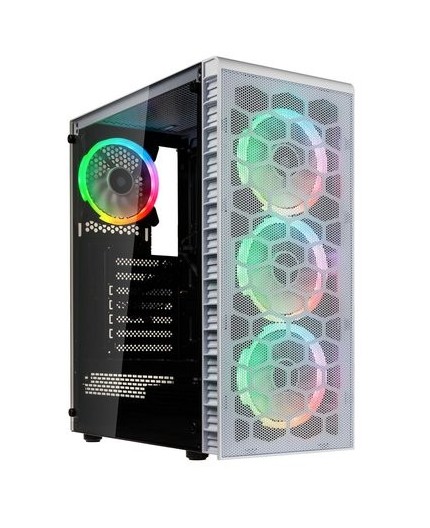 Kolink Observatory Lite Mesh Midi Tower Bianco