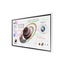 Samsung WM55B lavagna interattiva 139,7 cm (55") 3840 x 2160 Pixel Touch screen Grigio, Bianco