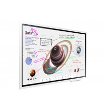 Samsung WM55B lavagna interattiva 139,7 cm (55") 3840 x 2160 Pixel Touch screen Grigio, Bianco