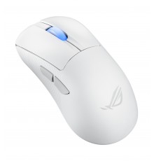 ASUS ROG Keris II Ace Wireless AimPoint White mouse Gaming Mano destra RF Wireless + Bluetooth + USB Type-A Ottico 42000 DPI