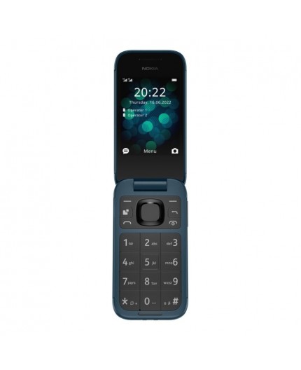 HMD Nokia 2660 Flip 7,11 cm (2.8") 123 g Blu Telefono cellulare basico
