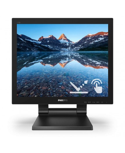 Philips 172B9TL 00 Monitor PC 43,2 cm (17") 1280 x 1024 Pixel Full HD LCD Touch screen Nero