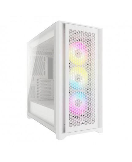 Corsair iCUE 5000D RGB Airflow Midi Tower Bianco