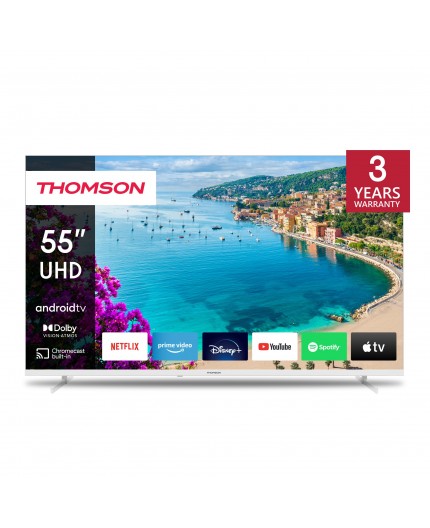 Thomson 55UA5S13W TV 139,7 cm (55") 4K Ultra HD Smart TV Wi-Fi Bianco Thomson 55UA5S13W TV 139,7 cm (55") 4K Ultra HD Smart TV Wi-Fi Bianco