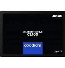 Goodram CL100 gen.3 480 GB 2.5" Serial ATA III 3D NAND