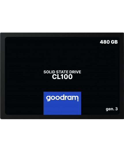 Goodram CL100 gen.3 480 GB 2.5" Serial ATA III 3D NAND