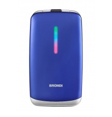 Brondi Contender 7,62 cm (3") Blu Telefono per anziani
