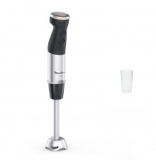 Moulinex DD6718 frullatore Frullatore ad immersione 1000 W Nero, Acciaio inox