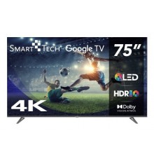 Smart-Tech 75QG03H TV 190,5 cm (75") 4K Ultra HD Smart TV Wi-Fi Grigio 350 cd m²