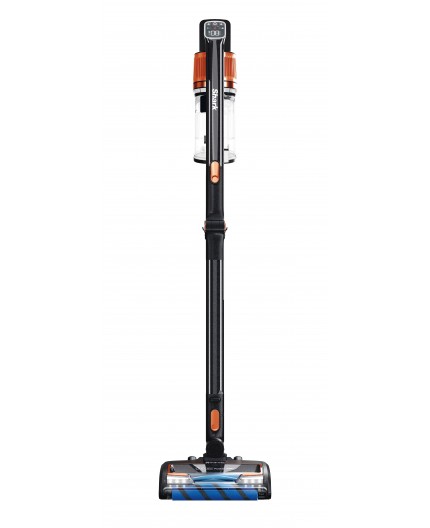 Shark IZ300EU scopa elettrica Aspirapolvere a bastone 2 in 1 Batteria Secco Senza sacchetto Nero, Arancione