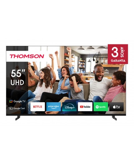 Thomson 55UG4S14 TV 139,7 cm (55") 4K Ultra HD Smart TV Wi-Fi Nero