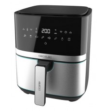 Cecotec 03317 friggitrice Singolo 5,5 L Indipendente 1700 W Friggitrice ad aria calda Nero, Acciaio inox