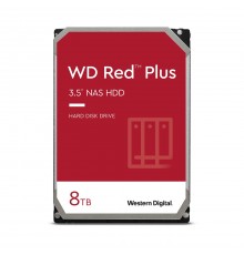 Western Digital Red Plus disco rigido interno 8 TB 5640 Giri min 256 MB 3.5" Serial ATA III