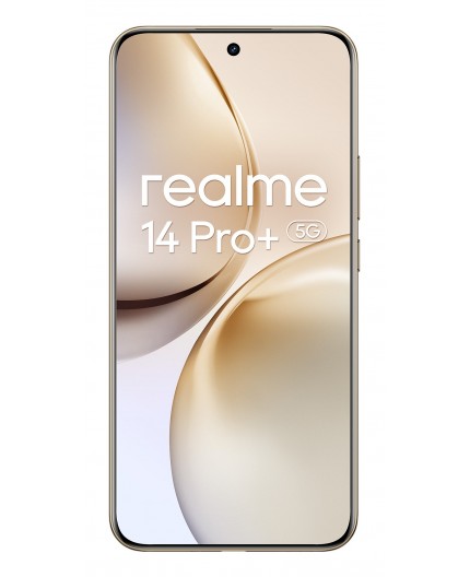 realme 14 Pro+ 5G 17,4 cm (6.83") Doppia SIM Android 15 USB tipo-C 12 GB 512 GB 6000 mAh Perlato, Bianco