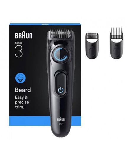 Braun BT3520 regolabarba Batteria 40 2 cm Nero, Blu