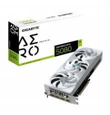 GIGABYTE GeForce RTX 5080 AERO OC SFF 16G Scheda Grafica - 16GB GDDR7, 256 bit, PCI-E 5.0, 2730MHz Core Clock, 3 x DisplayPort,