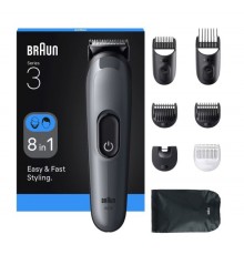 Braun AIO3540 tagliacapelli Nero, Grigio 14 Nichel-Metallo Idruro (NiMH)