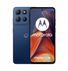 Motorola moto g15 17,1 cm (6.72") Doppia SIM Android 15 4G USB tipo-C 8 GB 512 GB 5200 mAh Blu marino