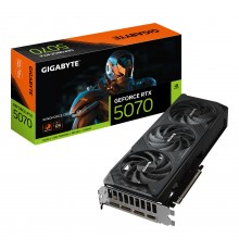GIGABYTE GeForce RTX 5070 WINDFORCE OC SFF 12G Scheda Grafica - 12GB GDDR7, 192 bit, PCI-E 5.0, 2542 MHz Core Clock, 3 x DP
