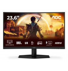 AOC G4 C24G42E Monitor PC 59,9 cm (23.6") 1920 x 1080 Pixel Full HD LED Nero, Rosso