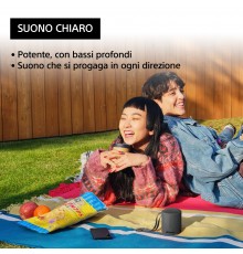 Sony SRS-XB100 - Speaker Wireless Bluetooth, portatile, leggero, compatto, da esterno, da viaggio, resistente IP67 impermeabile