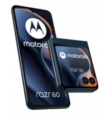 Motorola razr 60 con Moto AI (8 256 GB, 50MP OIS + 13MP, selfie 32MP, display esterno 3.63", interno 6.9" pOLED 120Hz, MediaTek