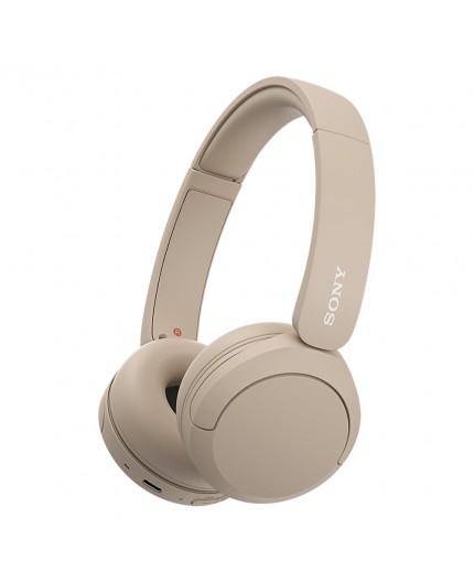 Sony WH-CH520 Auricolare Wireless A Padiglione Musica e Chiamate USB tipo-C Bluetooth Base di ricarica Crema