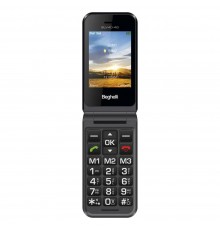 Beghelli SLV40 4G 7,11 cm (2.8") Nero Telefono cellulare basico