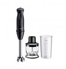 Braun MultiQuick 3 MQ30201M 0,6 L Frullatore ad immersione 900 W Nero, Acciaio satinato