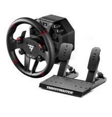 Thrustmaster T598 Nero, Rosso USB Sterzo + Pedali PC, PlayStation 4, PlayStation 5