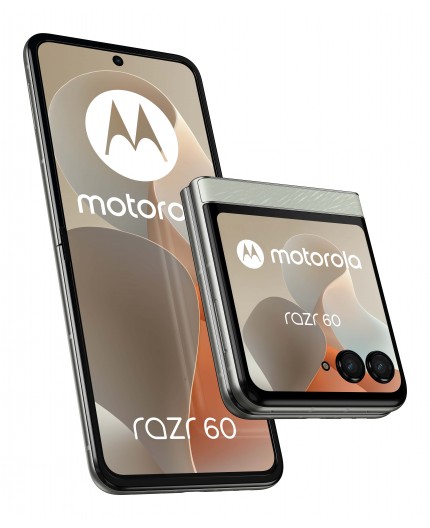 Motorola razr 60 con Moto AI (8 256 GB, 50MP OIS + 13MP, selfie 32MP, display esterno 3.63", interno 6.9" pOLED 120Hz, MediaTek