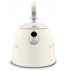 Smeg Bollitore con fischio 50's Style - Panna LUCIDO - WKF01CR