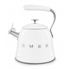 Smeg Bollitore con fischio 50's Style - Bianco LUCIDO - WKF01WH