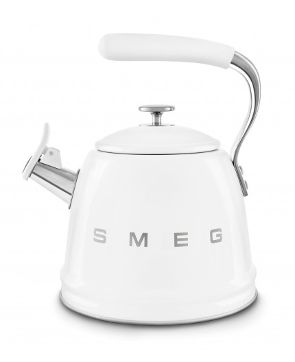Smeg Bollitore con fischio 50's Style - Bianco LUCIDO - WKF01WH