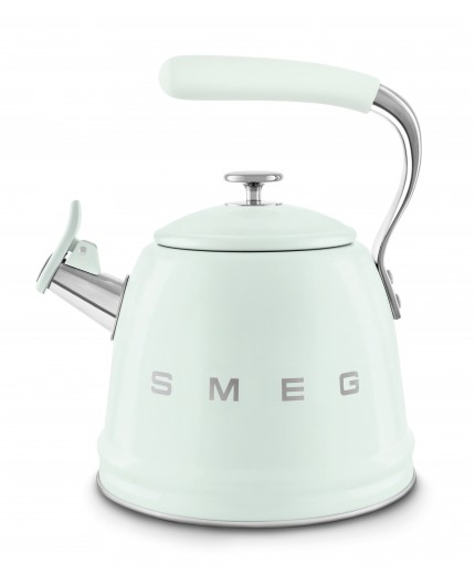 Smeg Bollitore con fischio 50's Style - Verde Pastello LUCIDO - WKF01PG