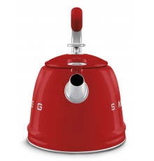 Smeg Bollitore con fischio 50's Style - Rosso LUCIDO - WKF01RD