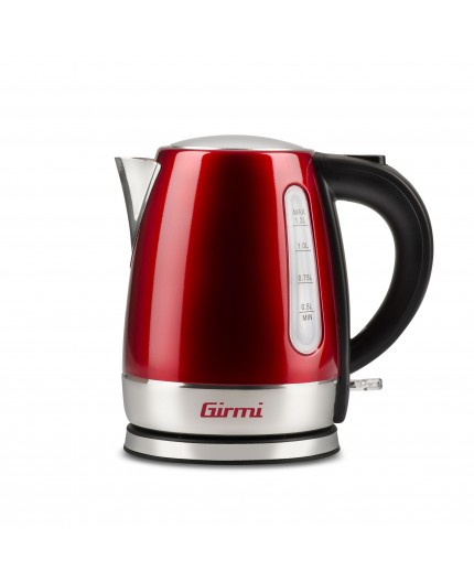 Girmi BL3202 bollitore elettrico 1,2 L 1630 W Nero, Rosso