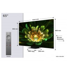 TCL C79K Serie Smart TV QD-MiniLED 4K 65" 65C79K, audio B&O, Dolby Vision IQ & Atmos, Google TV