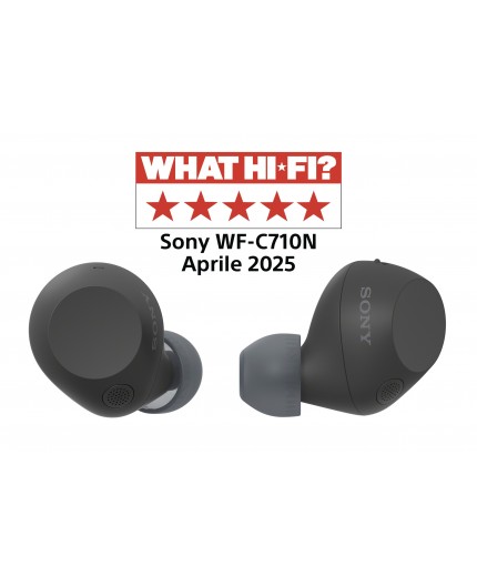 Sony WFC710NB.CE7 cuffia e auricolare True Wireless Stereo (TWS) In-ear Musica e Chiamate USB tipo-C Bluetooth Nero